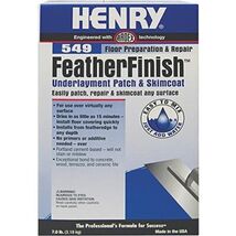 Henry 12162 12163 H549 FeatherFinish Floor Patch - $54.12 CAD