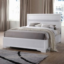 Naima Twin Bed, White Finish - $282.00