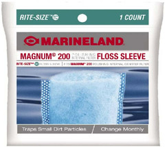 Marineland Magnum 200 Fine Mesh Floss Sleeve for Polishing Internal Filters - £4.63 GBP+