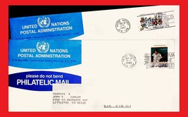 ZAYIX - United Nations / UN covers (2) Intl Volunteer Day / Education / IFAD - £1.19 GBP