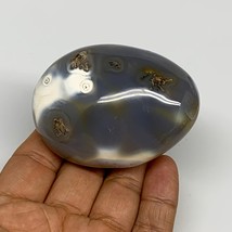 155.4g, 2.7&quot;x2&quot;x1.3&quot; Orca Agate Palm-Stone Reiki Energy Crystal Reiki, B28696 - £10.19 GBP