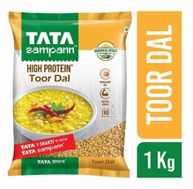 Tata Sampann Pulses Toor Dal, 1kg (free shipping world) - $36.76