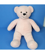 Pink Bear Black Nose Soft Plush Stuffed Animal Toy Things Remembered 16&quot; - $19.79