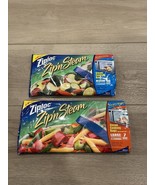 New Ziploc Zip &#39;N Steam Cooking Bags 7 Medium And 7 Large *READ - $29.69