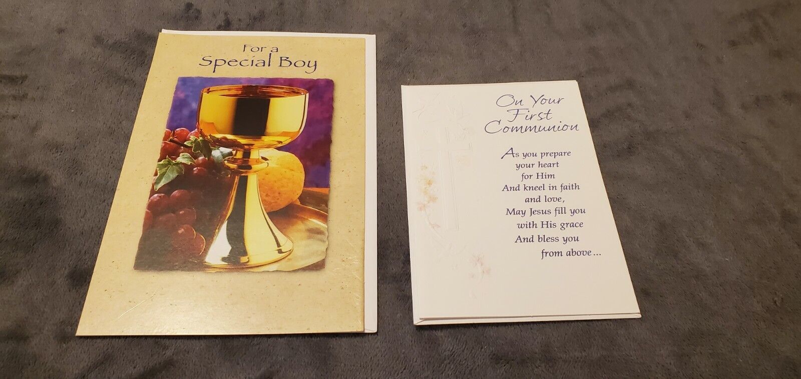 HOLY COMMUNION GREETING CARDS - $1.50