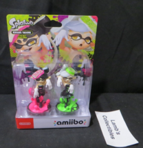 Splatoon Callie and Marie Squid Sisters Amiibo Nintendo figures 2 pk Vid... - £45.59 GBP