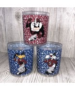 Looney Tunes Tumblers (3) Manic Daffy Duck, Super Jock Taz, Hero Cat Syl... - £12.50 GBP