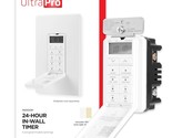 UltraPro 24-Hour Digital In-Wall Timer, Easy-to-Program, Presets, Countd... - $41.99