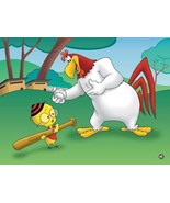 Warner Bros. "LET'S PLAY BALL" Tweety Bird Foghorn Leghorn Animation Giclee Gift - $247.50