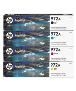 HP 972A HP Page Wide Ink Cartridge Black Magenta Yellow Cyan Jan-April 2024 - $4,526.75 MXN