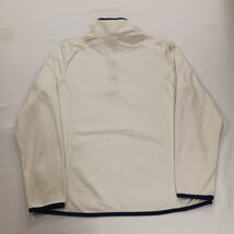 L.L. Bean Women's Ivory Fleece 1/4 Zip Pullover Sweatshirt Size Medium 502183 image 2