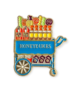 Harry Potter Fantasy Enamel Pin: Blue Honeydukes Trolley - $27.21 CAD