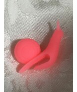 Lot Of 6 Silicon Tea Snails NEW Pink - $0.98
