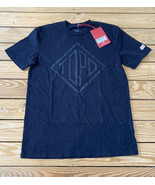 topo designs NWT $36 Men’s short sleeve Diamond t shirt size S Black f6 - £14.44 GBP
