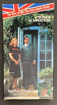 Miss Marple Series, The - A Murder is Announced (VHS, 1993) - £7.99 GBP