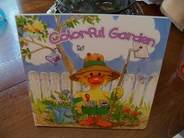 Little Suzy&#39;s Zoo Colorful Garden Board Book New - £9.35 GBP