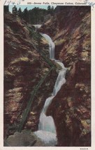 Seven Falls Cheyenne Canon Colorado CO 1945 to Portland OR Postcard B20 - £2.39 GBP