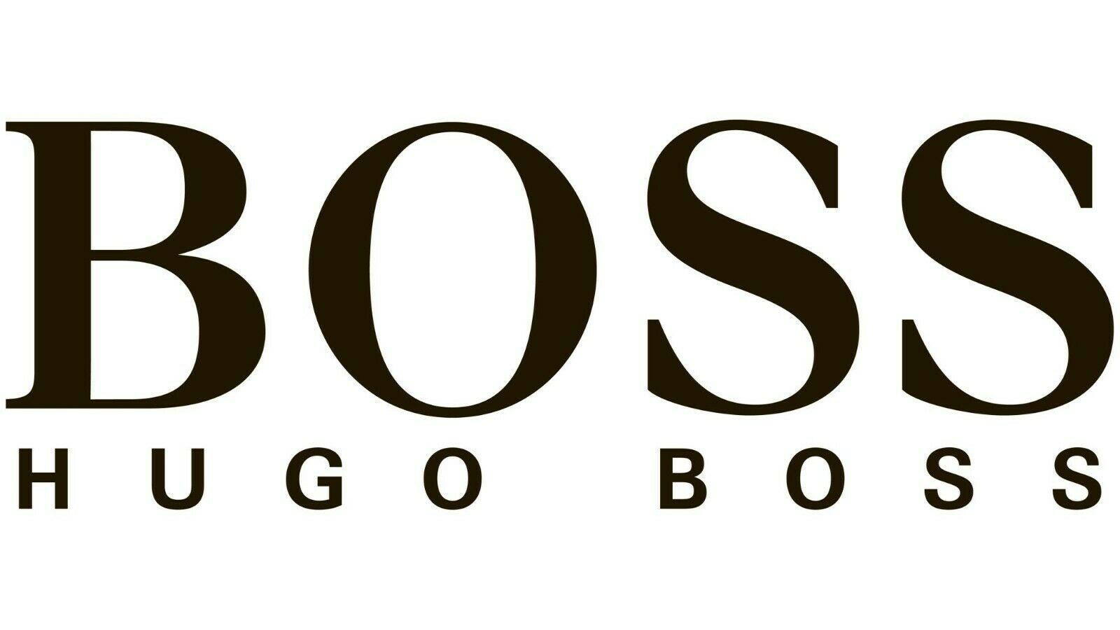 2x Hugo Boss Logo Vinyl Decal Sticker Different colors & size for Cars/Windows