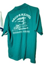 Vintage Single Stitch Shirt Made In USA Sacramento Dixieland Jubilee Jaz... - £24.93 GBP
