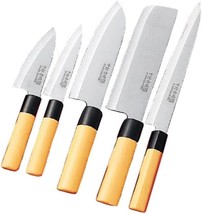 Mr. Takaaki Nakamura&#39;S Japanese Kitchen Knife Set Of Five (Wooden Box Ca... - £28.39 GBP