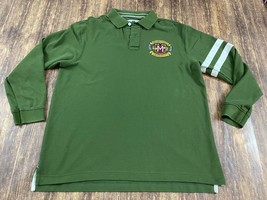 Mickey Mouse State University Men’s Green Polo Shirt – XL – Disney - £5.87 GBP