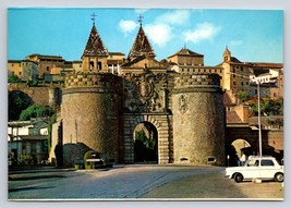 Toledo France color Picture Vtg Postcard unp Castle Gate Portcullis Rampart - £5.33 GBP