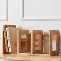Solid Wood Stretchable Storage Book Stand - £41.13 GBP+