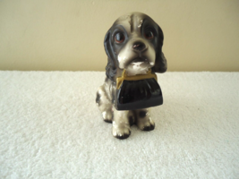 Vintage Cocker Spaniel ? Dog Figurine Carrying Purse &quot; Great Rare Collectible &quot; - £14.69 GBP