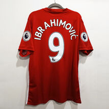 Ibrahimović #9 Man United 2016-17 Retro Home Soccer Jersey - $62.00+