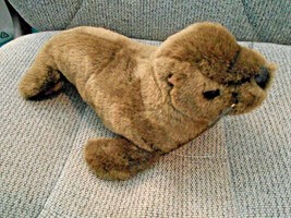 ASI Plush Brown Seal Stuffed Animal toy 12 in Tall - £11.07 GBP