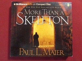 MORE THAN A SKELETON: A NOVEL PAUL L. MAIER 3CD DIGIPAK AUDIOBOOK FAITH ... - $9.89