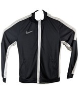 Womens Black DRY Full Zip Stretch Long Sleeve Track Jacket Nike Size Med... - £31.44 GBP