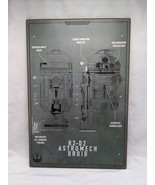 Star Wars R2-D2 Astromech Droid Wooden Poster 13&quot; X 19&quot; - €17,58 EUR