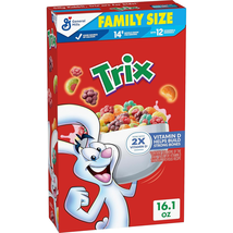 Fruity Breakfast Cereal, 6 Fruity Shapes, Whole Grain, Family Size  - £7.86 GBP