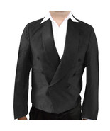 Mens Eton Jacket, Double Breasted Spencer-Style, Polyester - $53.66 CAD