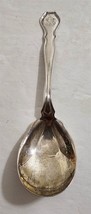 Vintage Wallace Sterling Silver 6 1/8&quot; Soup Boullion Spoon Mongrammed Pa... - £30.46 GBP