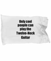 Twelve-Neck Guitar Player Pillowcase Musician Funny Gift Idea Bed Body P... - £17.38 GBP