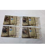 (4) Mansions Of Madness Streets Of Arkham Character Cards - $127.12 MXN