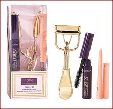 Tarte 24K Gold Eye Essentials + Curler Same Day Shipping - $24.26