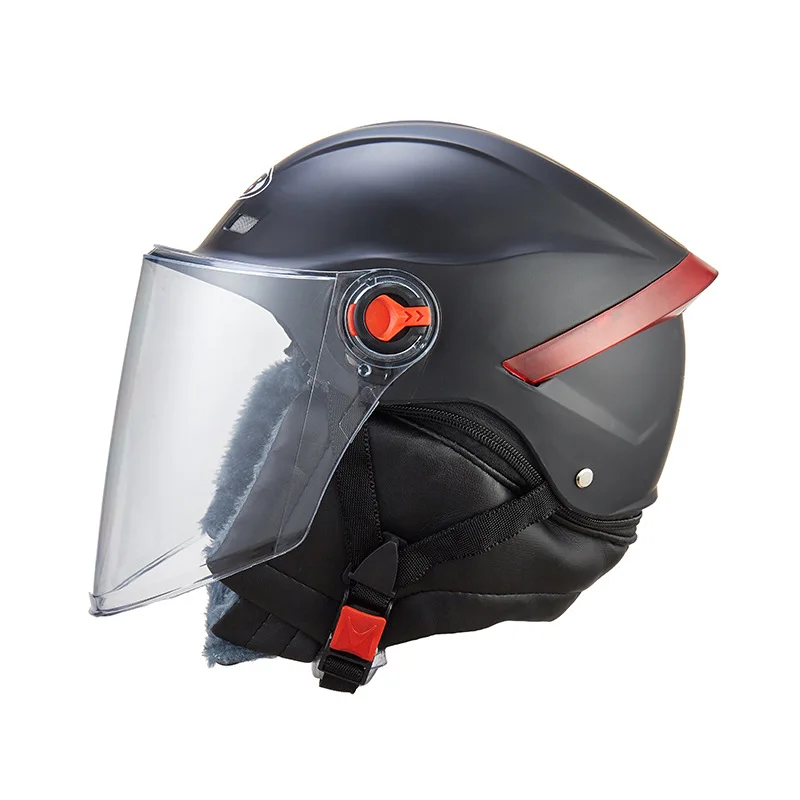 BYB/Yabi Ya Electric Vehicle Helmet Unisex Four Seasons Helmet Fall/Winter  Moto - £243.65 GBP