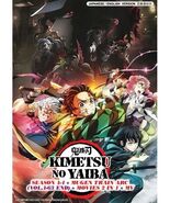 Demon Slayer/Kimetsu No Yaiba Season 1-4 (1-63End+Movie+SP) ANIME DVD~EN... - $69.69