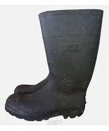 Men&#39;s Size 10 Black Fendoot Industrial Steel Toe Slip Resistant Rubber B... - $71.44 CAD