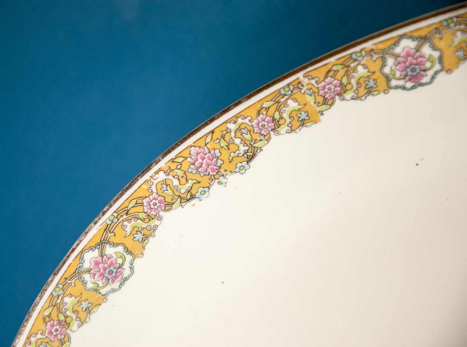 John Maddock & Sons Royal Vitreous Large 16.5" x 11.75" Oval Serving Platter Item image 2