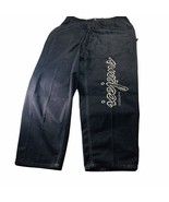 Y2K VTG BLACK ICEBERG ICE JEANS MEN BAGGY SPELLOUT CARPENTER IRRIDESCENT... - $5,939.89 MXN