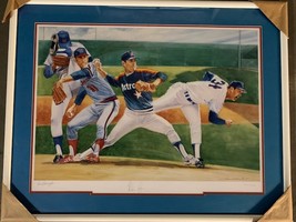 Nolan Ryan signed limited edition pitching sequence litho - £547.58 GBP