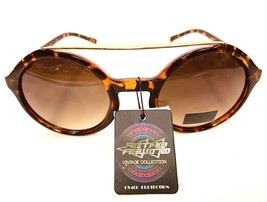 Retro Rewind  Womens Tortoise Gold Round Plastic Frames with Brown Lens NWT - £8.08 GBP