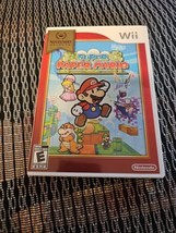 Super Paper Mario Nintendo Selects Edition Nintendo Wii 2007 Complete CI... - $19.80