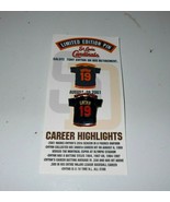 St Louis Cardinals Tony Gwynn #19 Farewell Tour Lapel Hat Pin New on Car... - $16.21 CAD