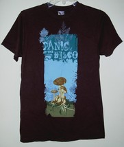 Panic At The Disco Concert Tour T Shirt Mushrooms Vintage Size Medium - £51.10 GBP