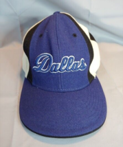 1990s Dallas Cowboys Playoffs Fitted Cap Hat 100% Wool  7 1/8 NFL - £15.78 GBP